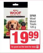 Spar Woof Moist Treats-120g Each
