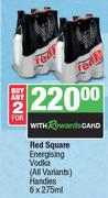 Red Square Energising Vodka Handies-2 x 6 x 275ml