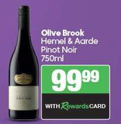 Olive Brook Hemel & Aarde Pinot Noir-750ml
