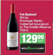 Fat Bastard Shiraz Pinotage, Merlot, Cabernet Sauvignon Or The Golden Reserve-750ml Each
