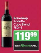 Kanonkop Kadette Cape Blend-750ml
