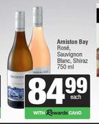 Arniston Bay Rose, Sauvignon Blanc Shiraz-750ml Each