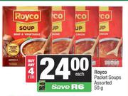 Royco Packet Soups Assorted-For 4 x 50g