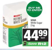 Spar White Sugar-2Kg