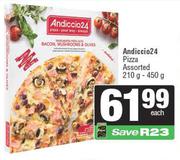 Andiccio 24 Pizza Assorted-210g/450g Each