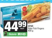 Spar Hake Fish Fingers-400g