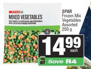 Spar Frozen Mix Vegetables Assorted-250g