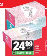 Spar Facial Tissues-200s