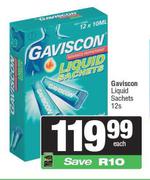 Gaviscon Liquid Sachets-12s