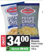 Messaris Potato Crisps Assorted-For Any 2 x 100g