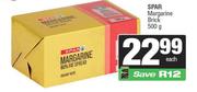 Spar Margarine Brick-500g