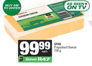 Spar Prepacked Cheese-700g