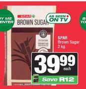 Spar Brown Sugar-2Kg