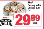 Spar Country Value Chelsea Buns-6s