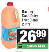 Darling Dash Dairy Fruit Blend-2L