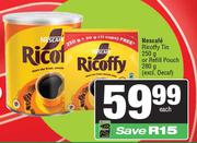 Nescafe Ricoffy Tin 250g Or Refill Pouch 280g