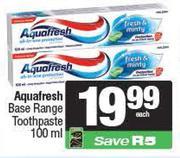 Aquafresh Base Range Toothpaste-100ml