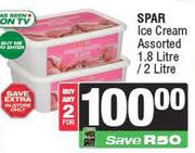 Spar Ice Cream Assorted-For 2 x 1.8L/2L