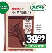 Spar Brown Sugar-2Kg
