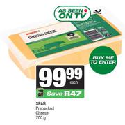 Spar Prepacked Cheese-700g