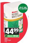 Spar White Sugar-2Kg