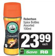 Robertson Spice Bottles Assorted-100ml