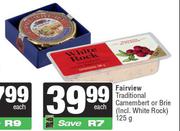 Fairview Traditional Camembert Or Brie-125g