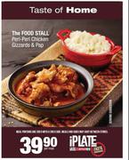 The Food Stall Peri Peri Chicken Gizzards & Pap-Per Meal