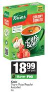 Knorr Cup A Soup Regular Assorted-4s Per Pack