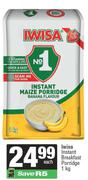 Iwisa Instant Breakfast Porridge-1Kg