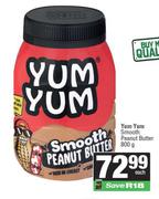 Yum Yum Smooth Peanut Butter-800g
