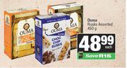 Ouma Rusks Assorted-450g