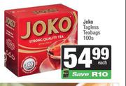 Joko Tagless Teabags-100s