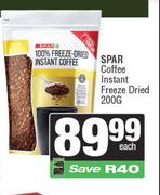Spar Coffee Instant Freeze Dried-200g