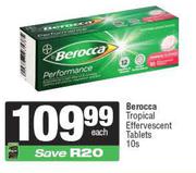 Berocca Tropical Effervescent Tablets-10s
