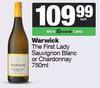 Warwick The First Lady Sauvignon Blanc Or Chardonnay-750ml