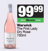 Warwick The First Lady Dry Rose-750ml
