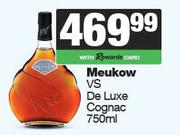 Meukow VS De Luxe Cognac-750ml