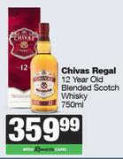 Chivas Regal 12 Year Old Blended Scotch Whisky-750ml