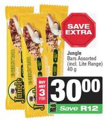Jungle Bars Assorted-For 3 x 40g
