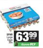 Spar Large Eggs-30s Per Tray
