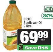 Spar Sunflower Oil-2L