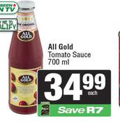 All Gold Tomato Sauce-700ml