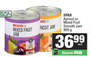 Spar Apricot Or Mixed Fruit Smooth Jam-900g