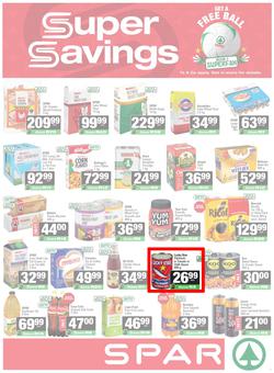 SPAR & SUPERSPAR Western Cape : Super Savings (25 May - 07 June 2026), page 1