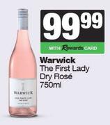 Warwick The First Lady Dry Rose-750ml