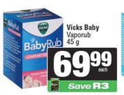 Vicks Baby Vapo Rub-45g
