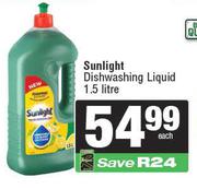 Sunlight Dishwashing Liquid-1.5L