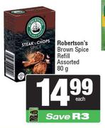 Robertson's Brown Spice Refill Assorted-80g
