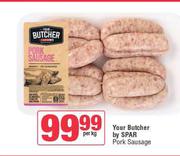 Your Butcher By Spar Pork Sausages-Per Kg